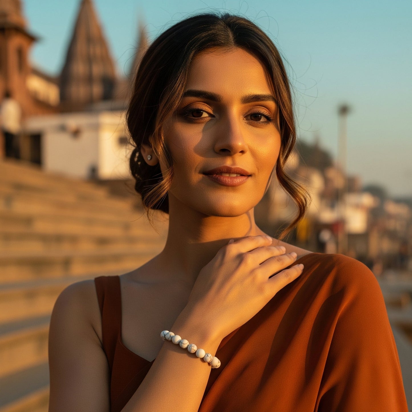 Midnight Ganga PeaceFlow Bracelet