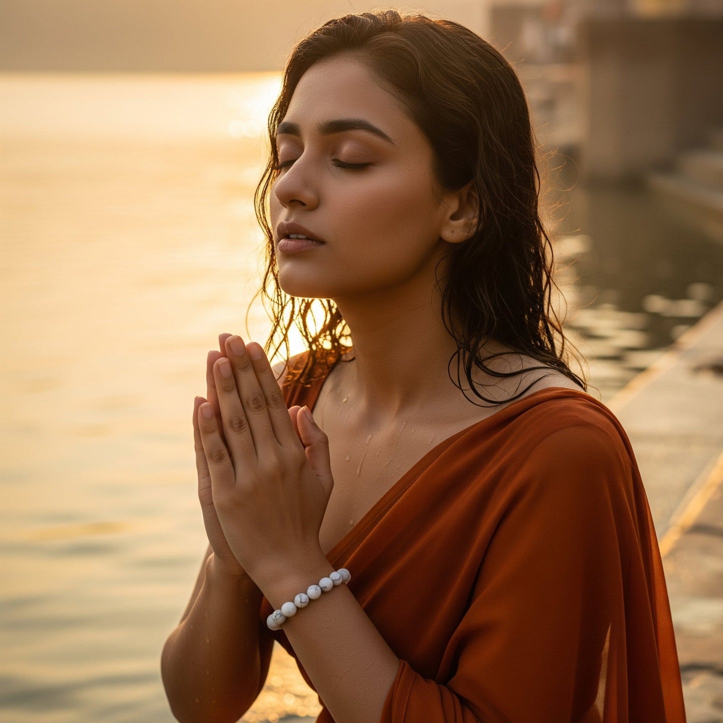 Midnight Ganga PeaceFlow Bracelet
