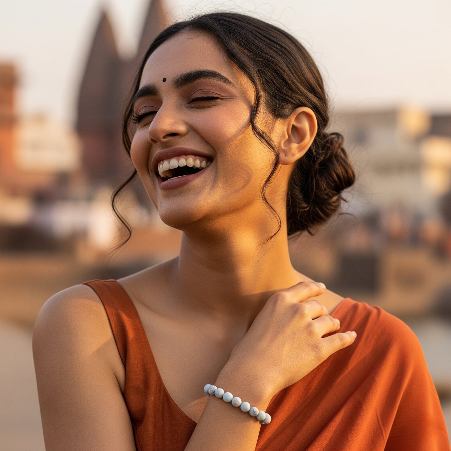 Midnight Ganga PeaceFlow Bracelet