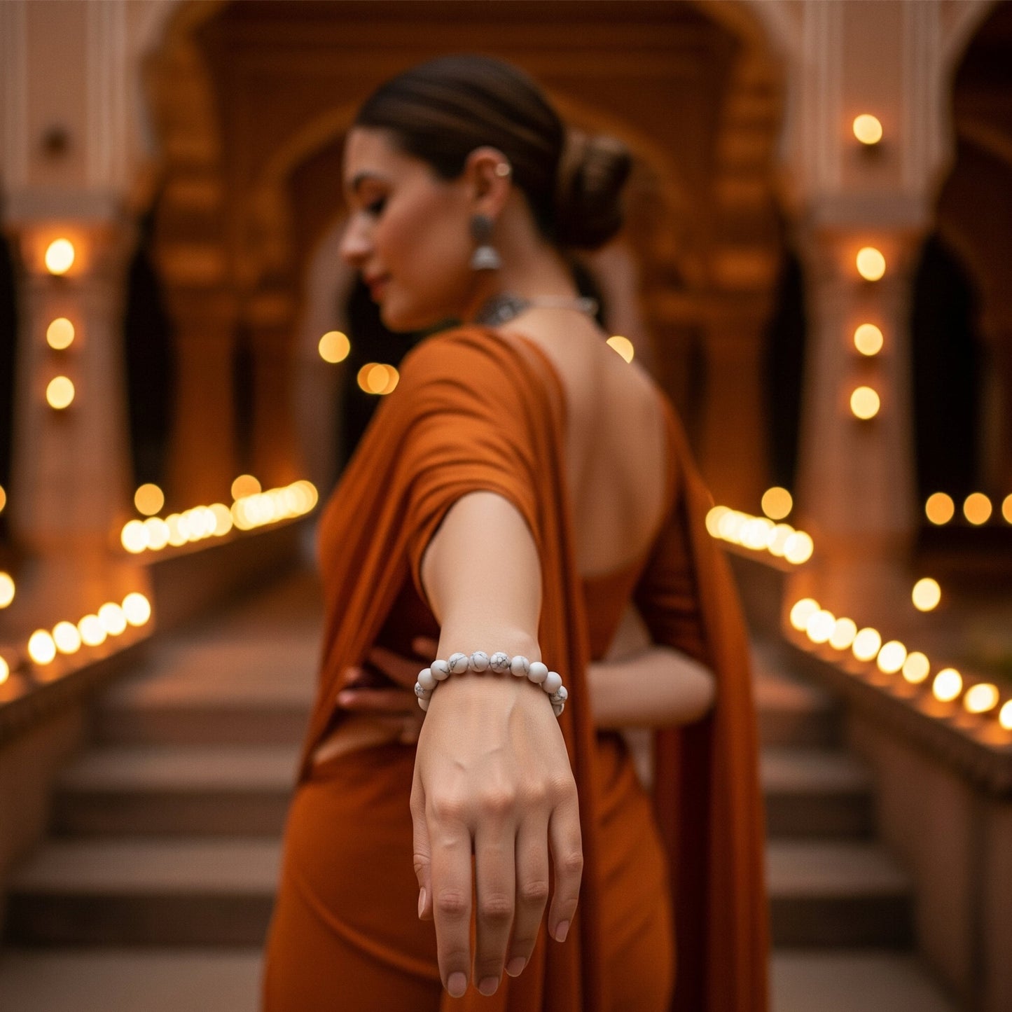 Midnight Ganga PeaceFlow Bracelet