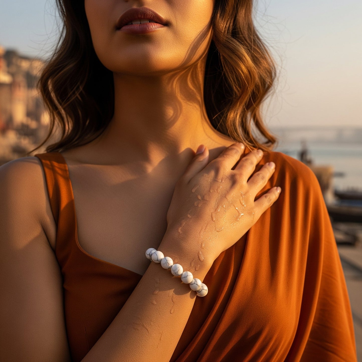 Midnight Ganga PeaceFlow Bracelet