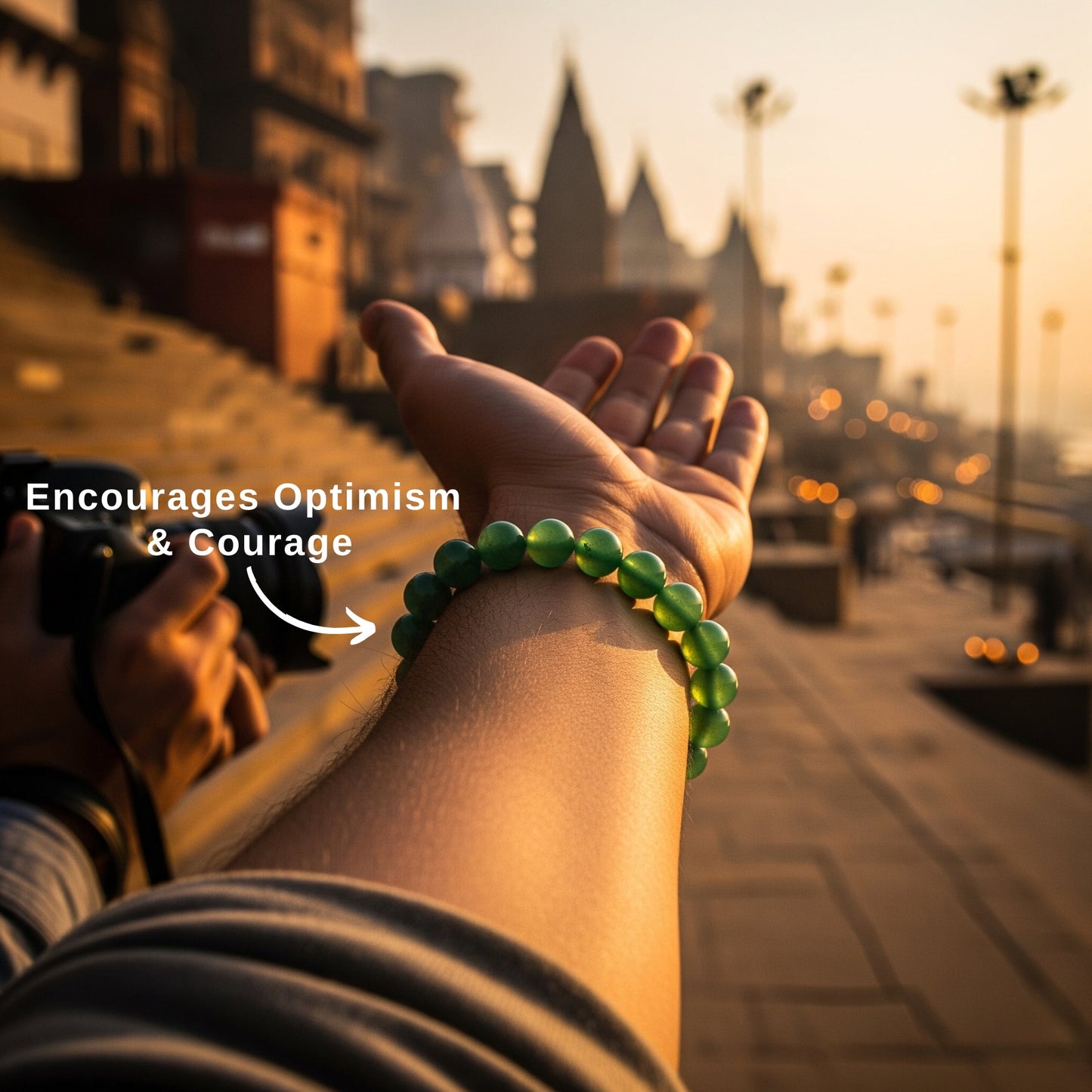 Emerald Edge Green Aventurine Bracelet