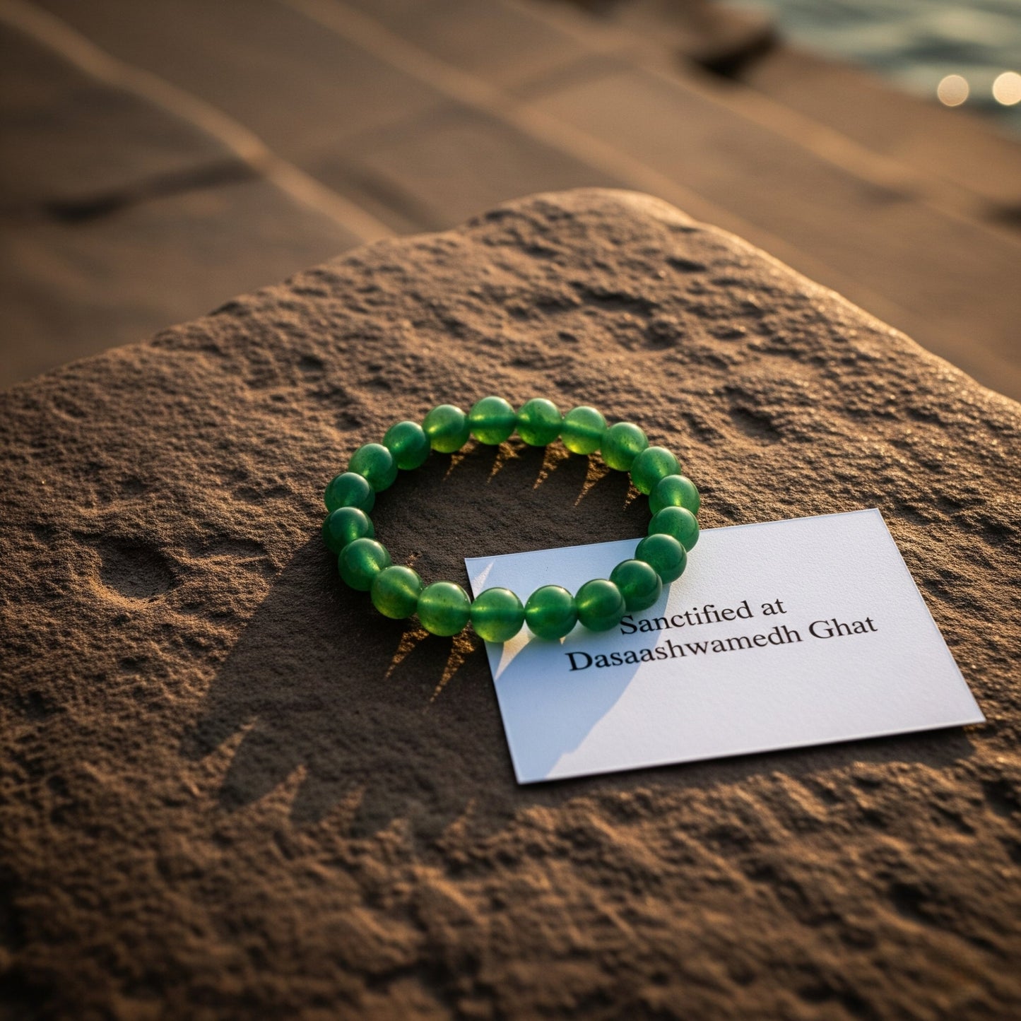 Emerald Edge Green Aventurine Bracelet