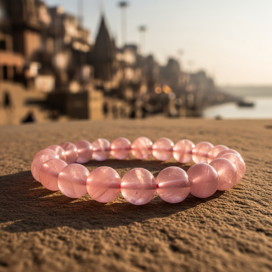 BlushStone Rose Quartz Bracelet