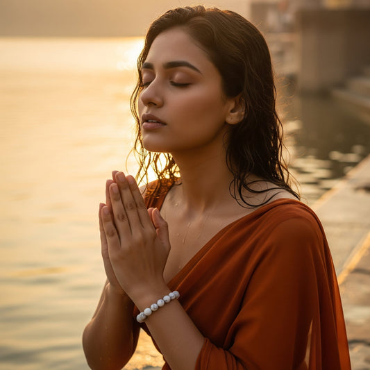 Midnight Ganga PeaceFlow Bracelet