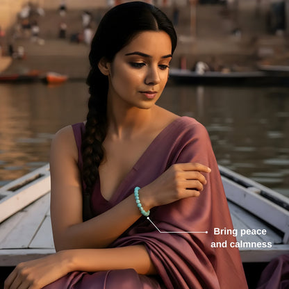 Clarity Flow Aquamarine Bracelet