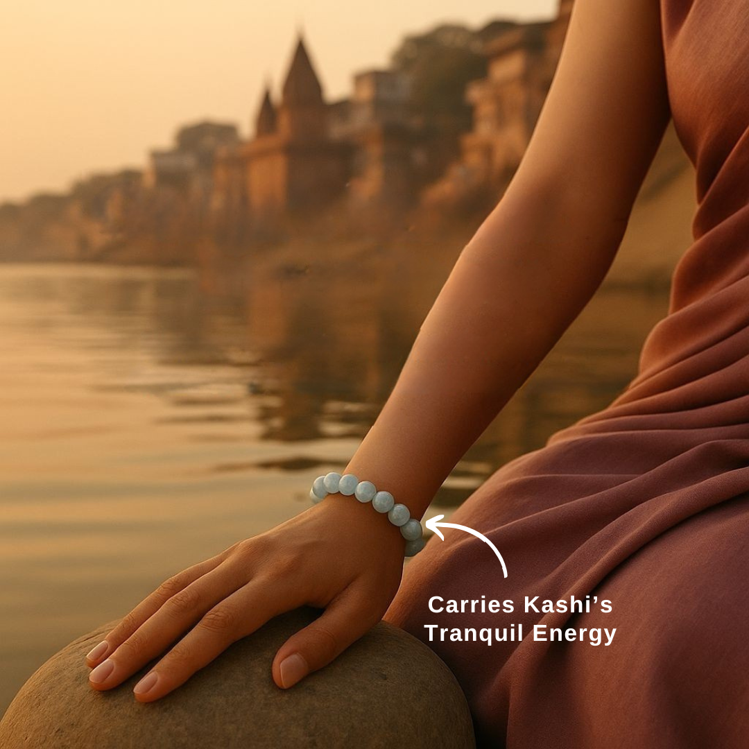 Clarity Flow Aquamarine Bracelet